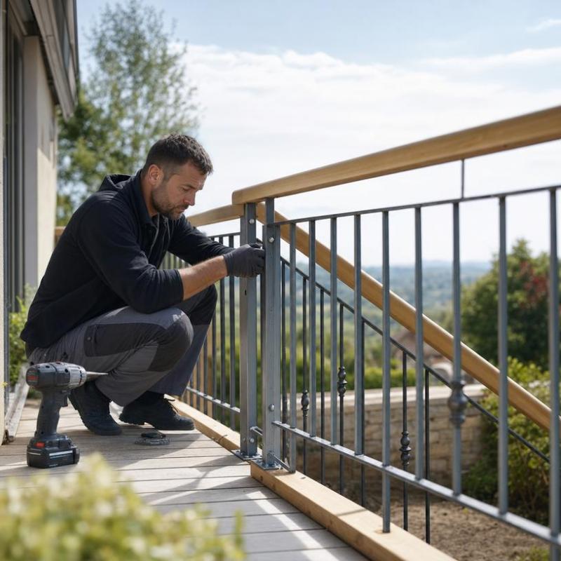 Bois, verre ou barreaudage m&eacute;tallique, quel remplissage choisir pour un garde-corps